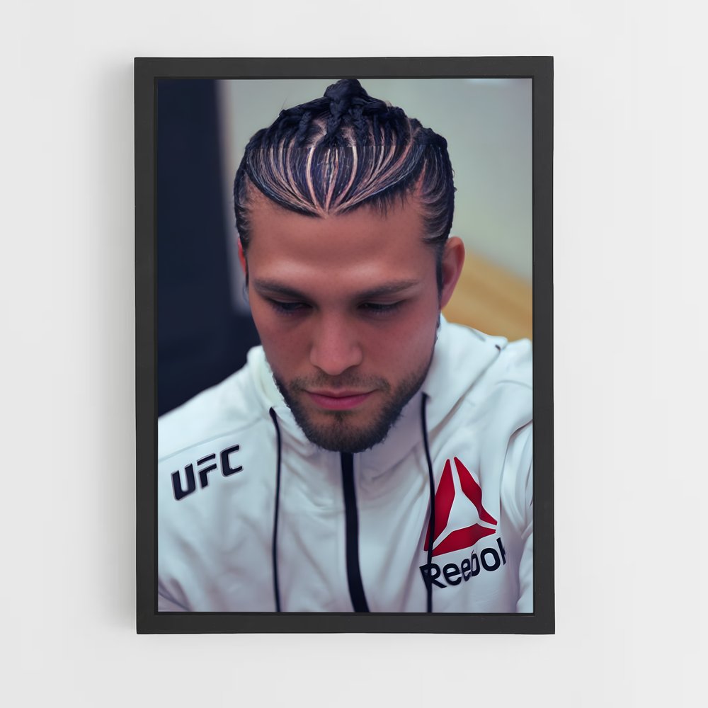 Poster Mohawk Legend – affiche MMA (vue 2)